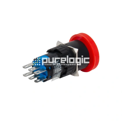 Кнопка на блок AD16-22ZS-RED фото