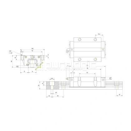 Модуль опорный HSAC GHW35CC фото