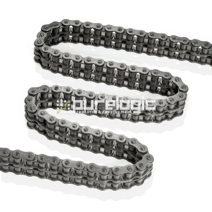 Цепь приводная роликовая двухрядная 10B-2SS фото