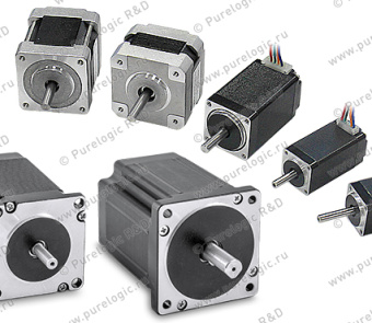 Расширен ассортимент шаговых двигателей с одним и двумя валами