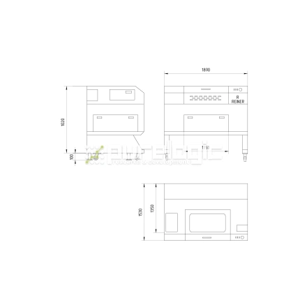 Лазерный станок REINER LH1390-150W фото