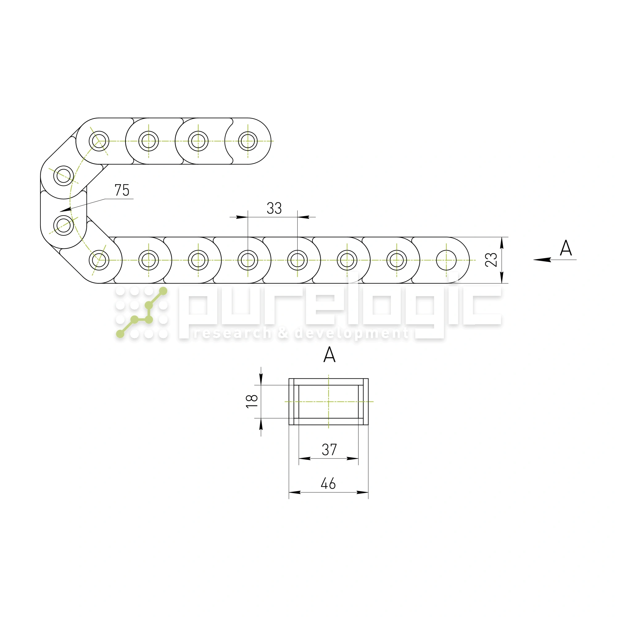 Кабель-канал пластиковый J18BF.1.37N-R75 1 976 Кабель-канал пластиковый J18BF.1.37N-R75 фото