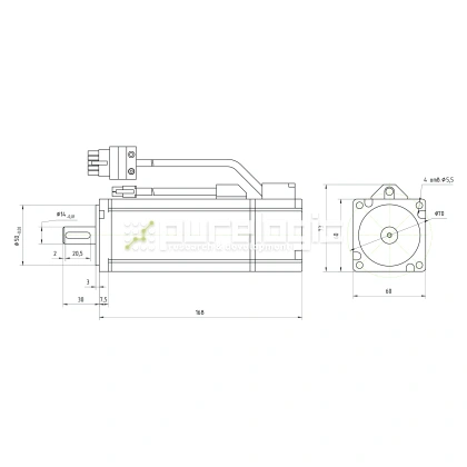 Серводвигатель 60CST-M01930 фото