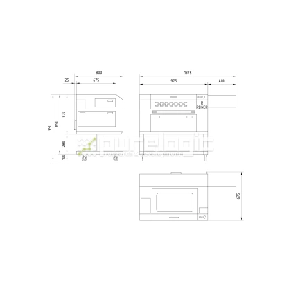 Лазерный станок REINER LH530-60W фото