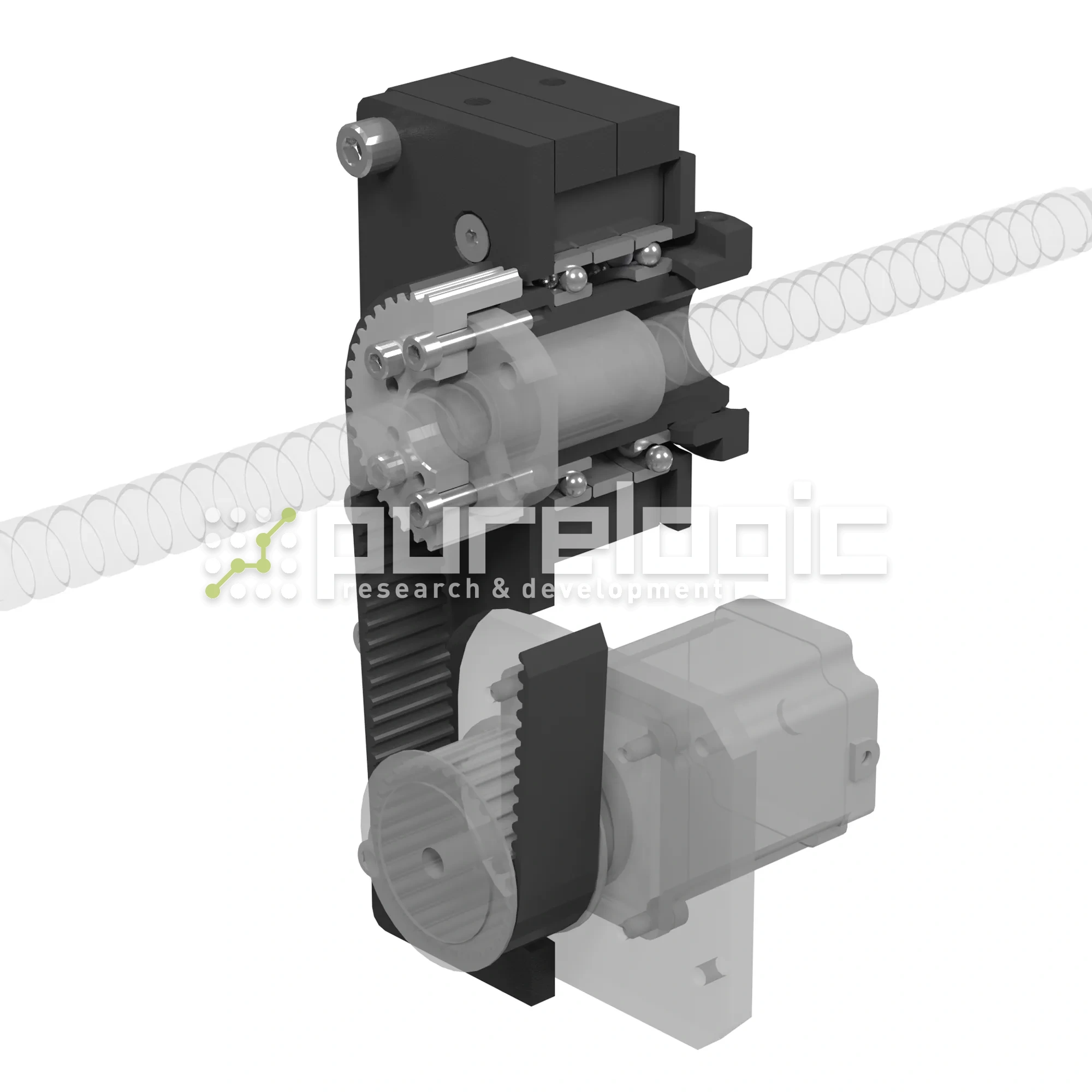 Модуль вращающейся гайки ШВП RY-MRN25 29 104 Модуль вращающейся гайки ШВП RY-MRN25 фото