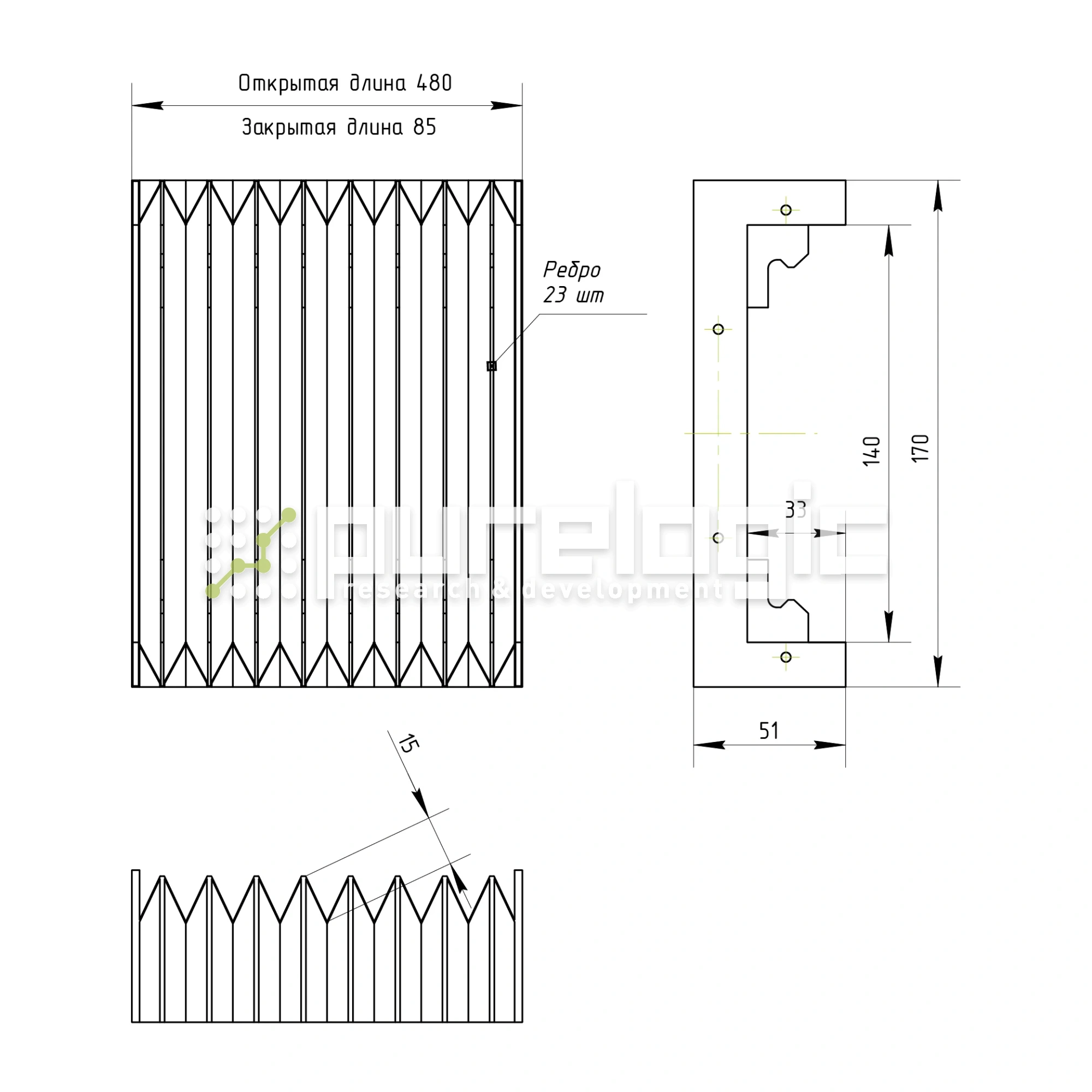Гофрозащита DCV-T11-400 2 650 Гофрозащита DCV-T11-400 фото