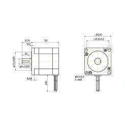 Двигатель шаговый трехфазный 863S68H 12 291 руб. Двигатель шаговый трехфазный 863S68H