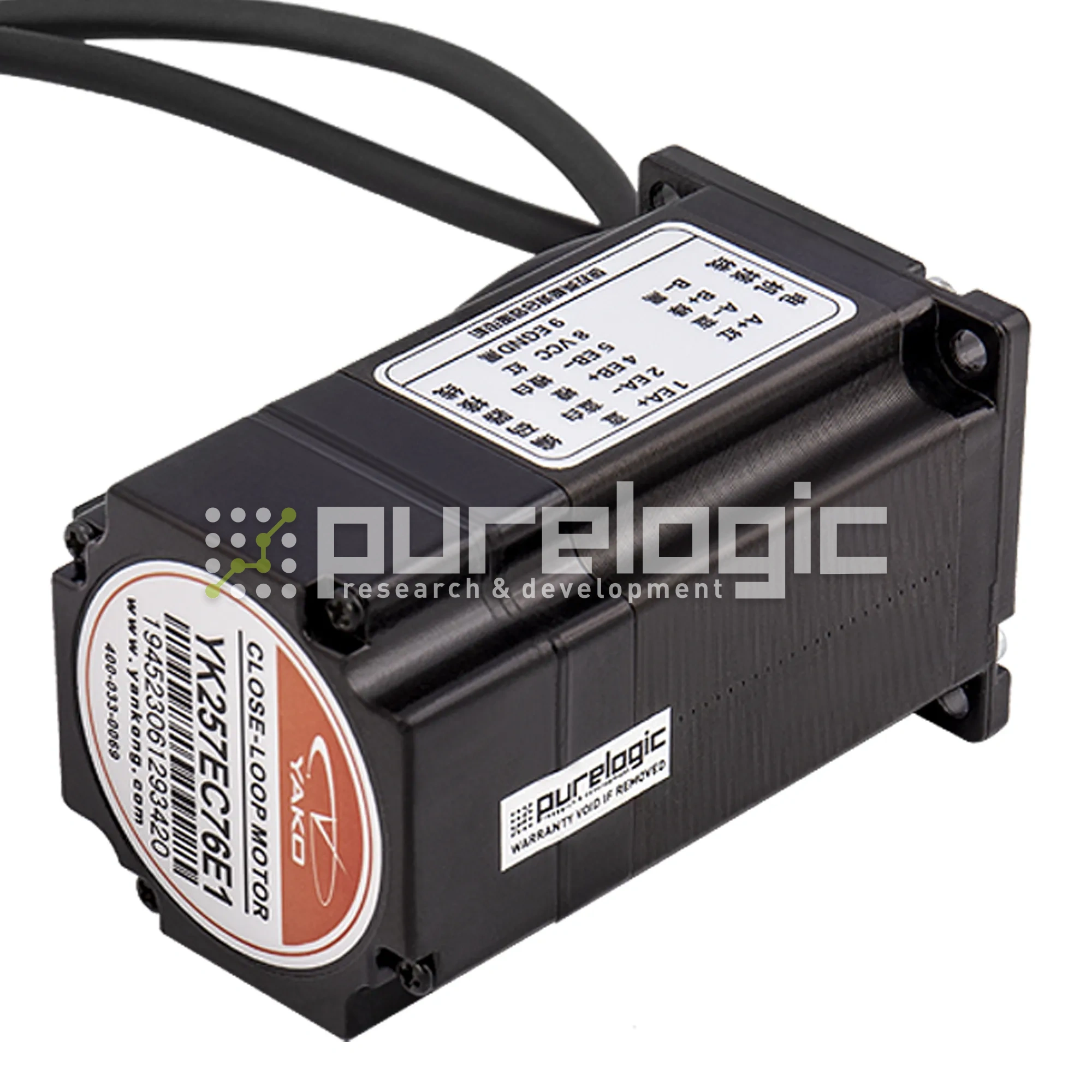 Двигатель шаговый с энкодером YK257EC76E1 10 940 Двигатель шаговый с энкодером YK257EC76E1 фото