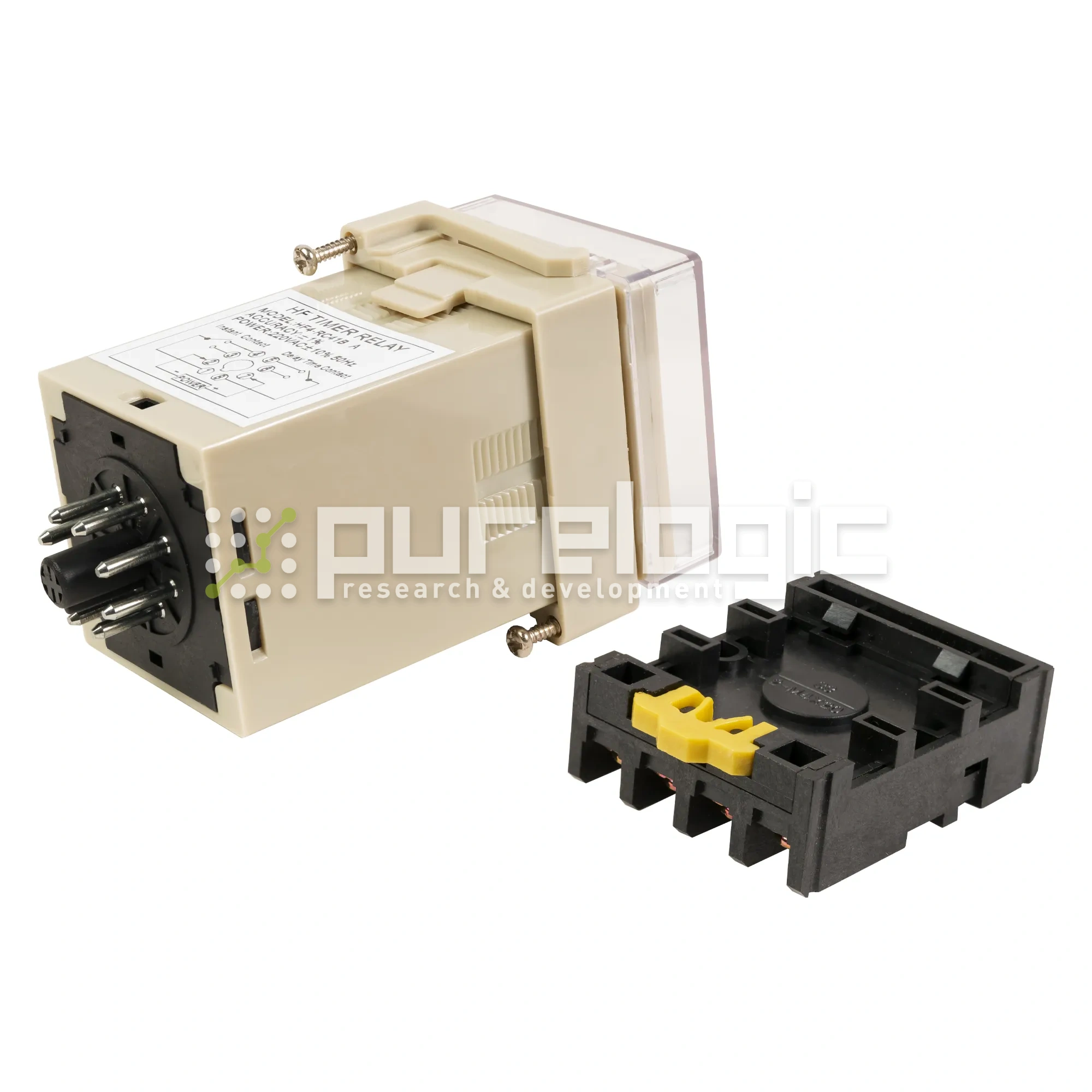 Цифровой таймер HF4-RC41B + разъем SHX02 736 Цифровой таймер HF4-RC41B + разъем SHX02 фото