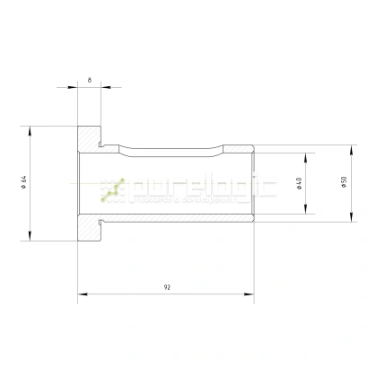 Втулка переходная OSL50-40 3 316 Втулка переходная OSL50-40 фото