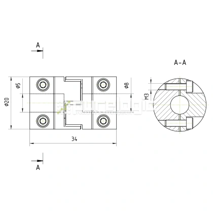 Муфта соединительная BF3-2034-5-8 1 233 Муфта соединительная BF3-2034-5-8 фото