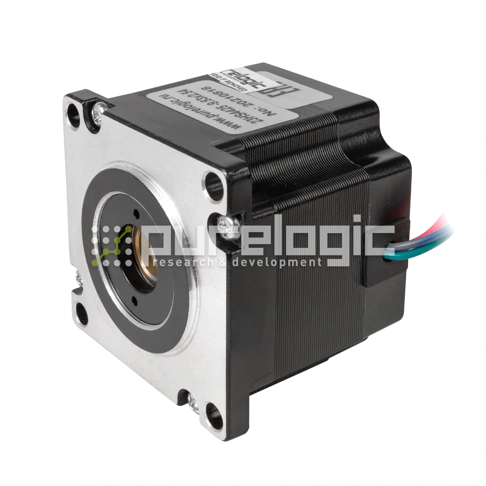 Двигатель шаговый с вал-гайкой 23HS4425-9.53x2.54 6 131 Двигатель шаговый с вал-гайкой 23HS4425-9.53x2.54 фото