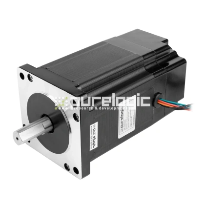 Двигатель шаговый с тормозом PL86H113-D14BC 17 089 Двигатель шаговый с тормозом PL86H113-D14BC фото