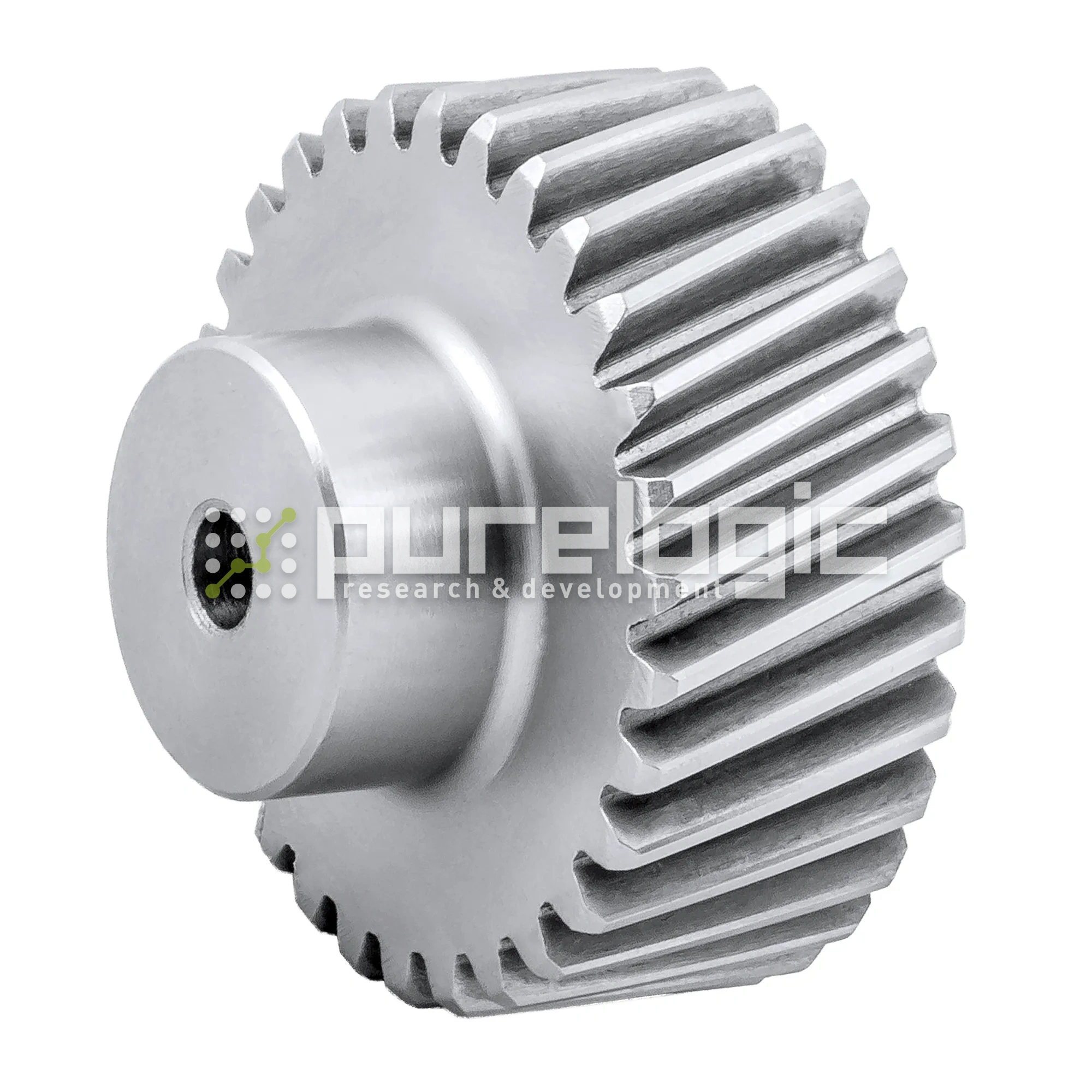 Шестерня косозубая MH1.5-30-D16-Q7 7 333 Шестерня косозубая MH1.5-30-D16-Q7 фото