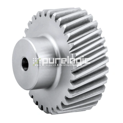 Шестерня косозубая MH1.5-30-D16-Q7 7 333 Шестерня косозубая MH1.5-30-D16-Q7 фото