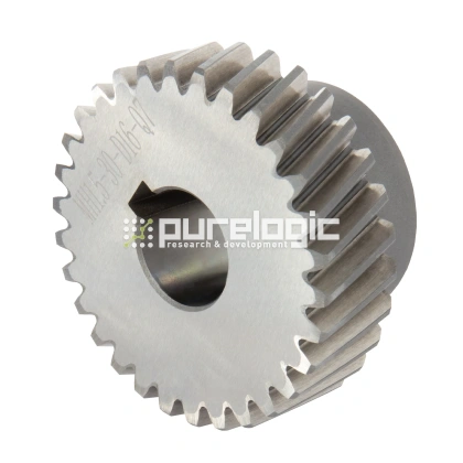 Шестерня косозубая MH1.5-30-D16-Q7 7 333 Шестерня косозубая MH1.5-30-D16-Q7 фото