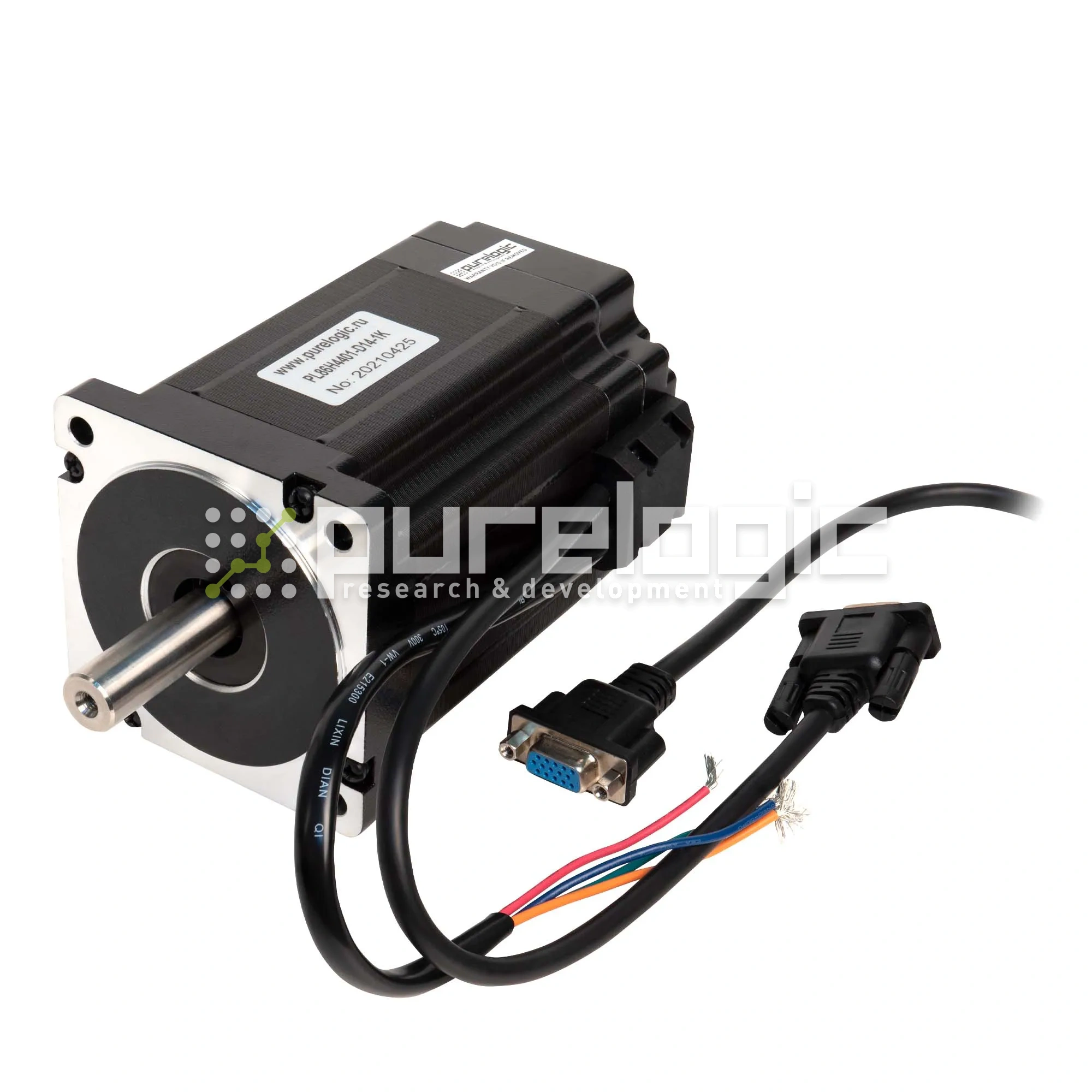 Двигатель шаговый с энкодером PL86H4401-D14-1K 19 157 Двигатель шаговый с энкодером PL86H4401-D14-1K фото